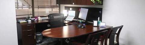Image of remodeled MCAN office space.