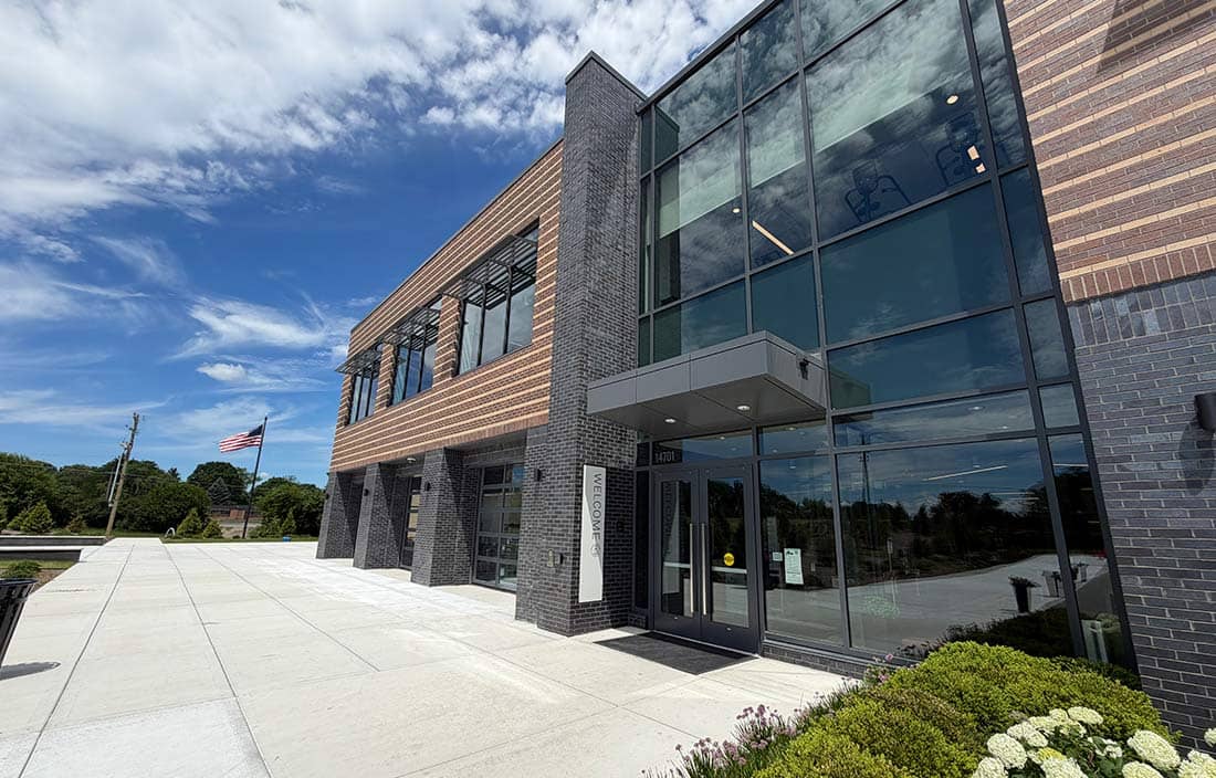 Redford Township Recreation Center exterior