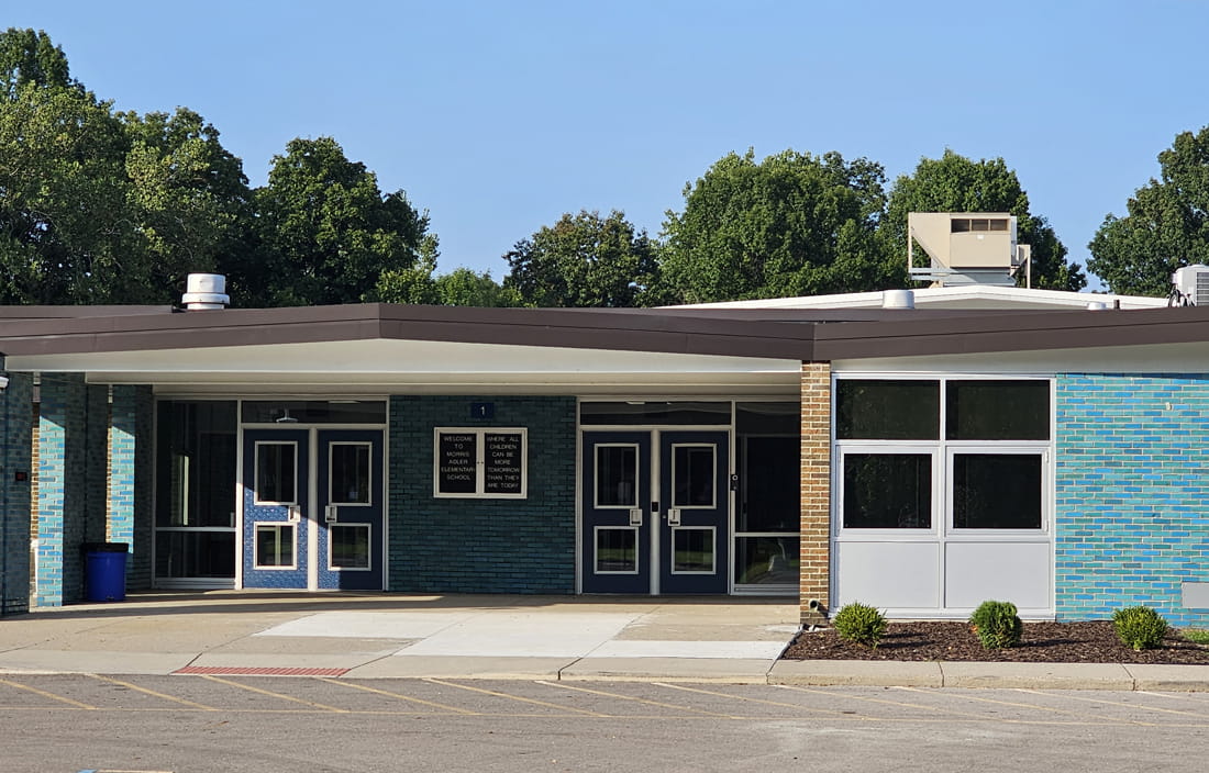 Exterior of Southfield Public School building.