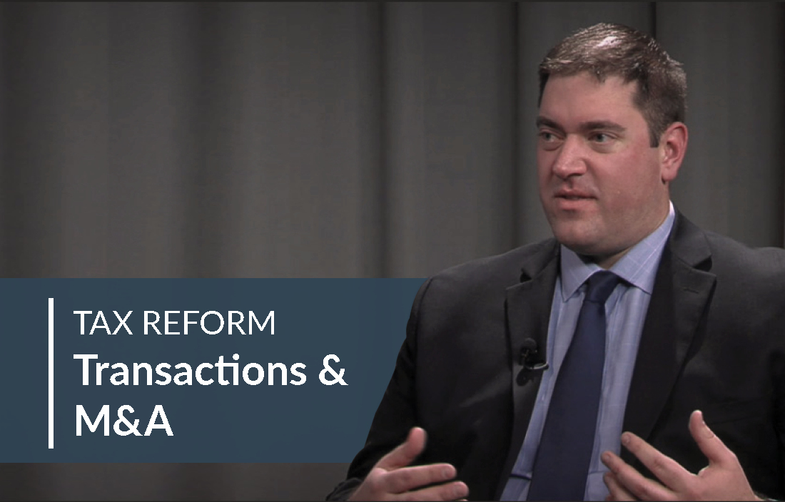 Tax Reform Transaction MA Video