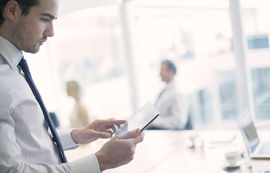 Man working in office