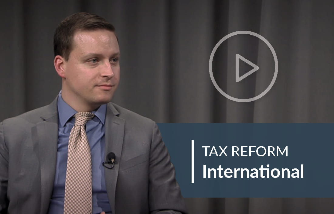 Tax Reform Video about considerations for businesses
